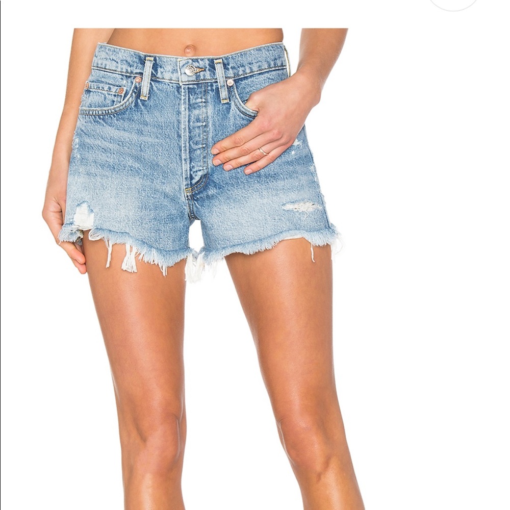 AGOLDE Parker Vintage Cut Off Short (NWOT)